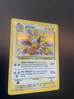 JUNLGE Bulk lot Binder 32 cards Pokemon HOLO rare Jolteon Flareon English Eevee - Image 4