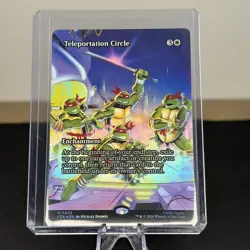 Teleportation Circle, Foil, Source Material, Teenage Mutant Ninja Turtles, NM/M - Image 1
