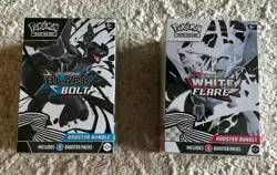 Pokemon Black Bolt and White Flare Booster Bundle Set of 2 New/Sealed ✅ - Image 1