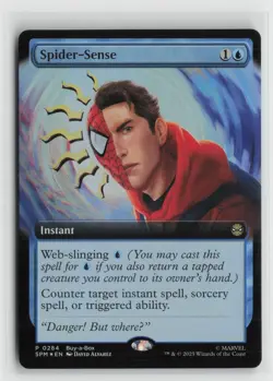 Spider-Sense (Extended Art) P Buy-A-Box Promos 284 NM - Image 1