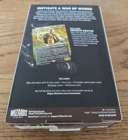 Silverquill Influence Commander Deck Precon Secrets Of Strixhaven New and Sealed - Image 2