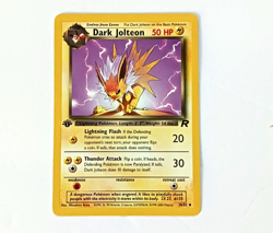 Team Rocket First Edition Dark Jolteon Vintage Pokemon Card NM Condition - Image 1