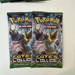 Pokemon TCG: XY-Fates Collide Booster Pack (10 Cards) 820650801136 - Image 1