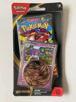 Pokemon TCG Mega Evolution Checklane Blister Pack Drifblim - Image 1
