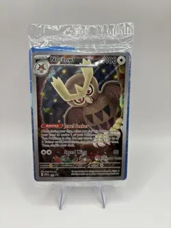 Noctowl Pokemon Center Sealed Promo SVP 141 Pokemon Card - Image 1