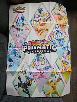 Pokemon Prismatic Evolutions Poster Collection - POSTER ONLY - Image 1