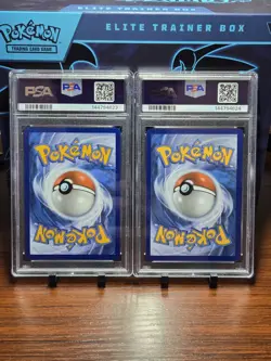 POKEMON EN PROMO 022 CHARCADET PHANTASMAL FLAMES ETB POKEMON CENTER STAMP PSA 9 - Image 2