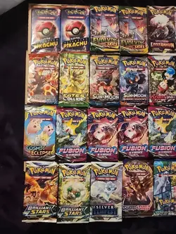 30!!! Pokemon cards packs sealed lot Plus Surging Sparks Booster Bundle - Image 1