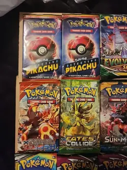 30!!! Pokemon cards packs sealed lot Plus Surging Sparks Booster Bundle - Image 3