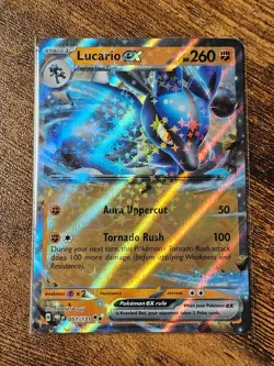 Lucario EX 051/131 - Prismatic Evolutions HOLO Pokemon TCG - Image 1