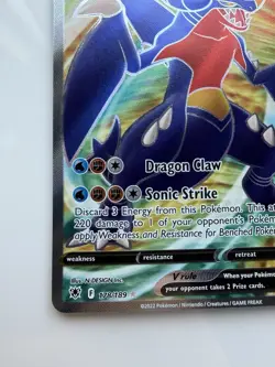 Garchomp V 178/189 Ultra Rare Astral Radiance Pokemon Card Mint - Image 3