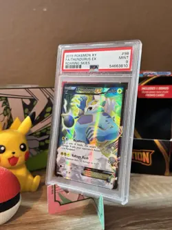 Pokemon Card Thundurus EX 98/108 Roaring Skies Full Art Ultra Rare PSA 9 Mint - Image 3