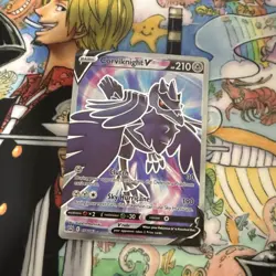 Pokemon TCG Corviknight V Full Art Ultra Rare Holo 210 HP 156/163 Battle Styles - Image 3