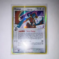 Pokemon Deoxys Delta Species Holo Rare Holon Phantoms 5/110 70 HP English - Image 2