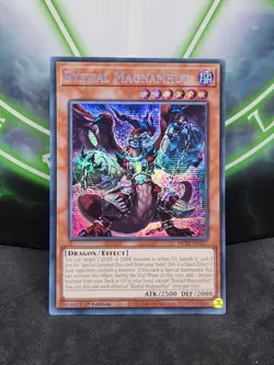 Yugioh Bystial Magnamhut MP23-EN157 Prismatic Secret Rare 1st Edition NM - Image 1