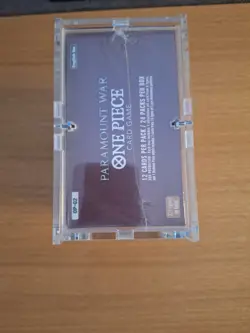 One Piece OP-02 Paramount War Booster Box English OVP Sealed + Acryl Case - Image 3
