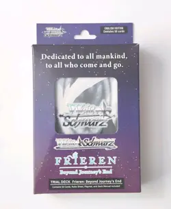 Weiss Schwarz Frieren Beyond Journey's End English Trial Deck Opened - Image 1