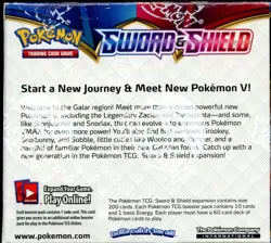 SWSH Sword & Shield Base Set SEALED Booster Box (36 Packs of Pokemon Cards) - Image 4