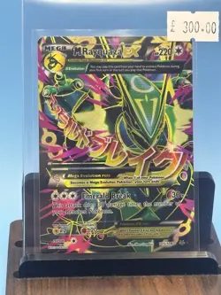 Pokemon TCG Mega M Rayquaza EX Roaring Skies Card 105/108 - Image 1