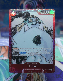 JINBE OP01-014 ALT, 2023 ONE PIECE CARD GAME, FILM RED PREMIUM CARD COLLECTION - Image 1