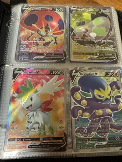 Huge Pokemon Card Binder Lot 300+ Cards Vintage + Modern Holos VMAX GX - Image 3