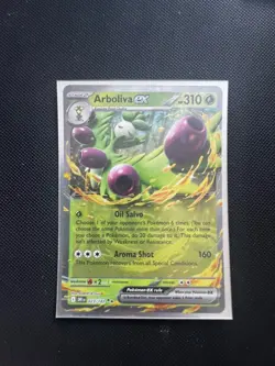 Arboliva EX 023/182 S&V Destined Rivals Pokemon Card Double Rare Holo NM/M - Image 1