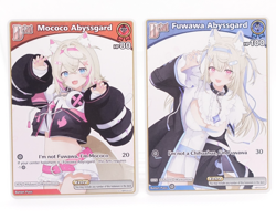 Fuwawa Mococo Abyssgard Hololive OCG hbp03 C U English Anime Trading Card - Image 1