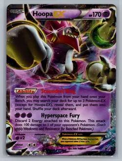 Hoopa EX XY Promos #XY71 Holo Pokemon Card - Image 1