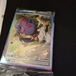 NS Zorua SVP 189 Journey Together Black Star Promo Card NM Sealed with Dividers - Image 2