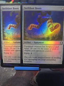 Swiftfoot Boots (X2) Commander Legends: Battle for Baldur's Gate Foil - Image 1
