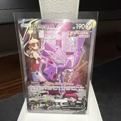 Pokemon TCG Genesect V 255/264 Fusion Strike Holo Ultra Rare 190HP English - Image 3