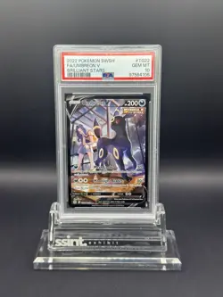 Umbreon V TG22/TG30 Pokemon TCG Brilliant Stars Trainer Gallery PSA 10 Gem Mint - Image 1