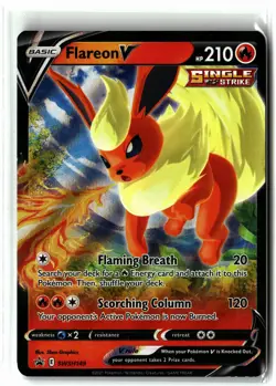 Flareon V ⭐ SWSH149 Holo Promo Sword & Shield Promo Pokemon NM - Image 1