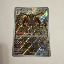 Pokemon TCG Scarlet and Violet Kingambit 220/198 Illustration Rare - Image 1