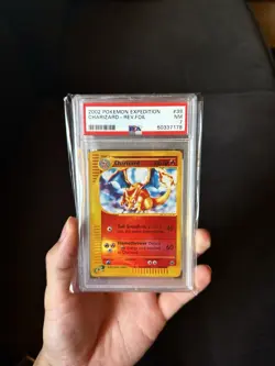 Pokemon Charizard 39/165 Reverse Holo PSA 7 - Image 1