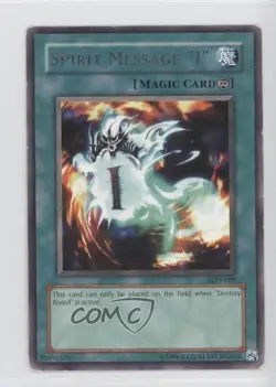 Spirit Message I Unlimited YuGiOh Labyrinth of Nightmare #LON-089 2003 READ - Image 1