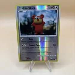 Teddiursa 105/123 Mysterious Treasures Reverse Holo Pokemon - Image 2