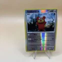 Teddiursa 105/123 Mysterious Treasures Reverse Holo Pokemon - Image 5