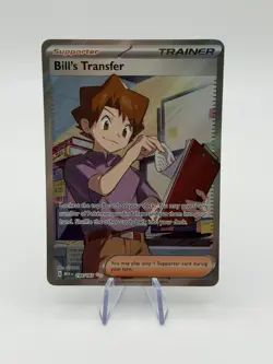 Pokemon TCG Bill's Transfer 194/165 SV 151 Ultra Rare Holo Full Art - Image 1