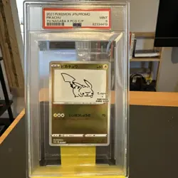 Pokemon Pikachu Yu Nagaba Japanese Promo Sealed 208/S-P PSA 9 - Image 1