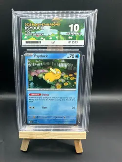 Psyduck 007 Pokemon Mega Evolution Black Star Promo ACE 10 - Image 1