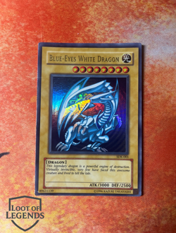 Yugioh Blue-Eyes White Dragon SDK-001 Ultra Rare Starter Deck Kaiba HP - Image 1