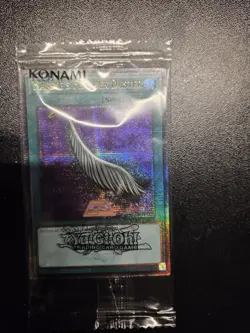 Harpie's Feather Duster EDC1-EN001 Quarter Century Secret Rare QCR Alt Art NM - Image 1