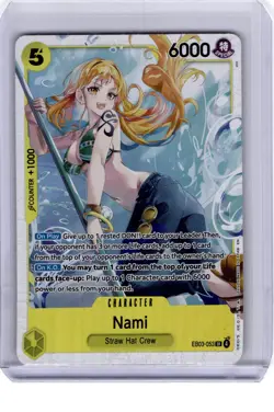 Extra Booster: One Piece Heroines Edition #EB03-053 Nami (053) - Image 1