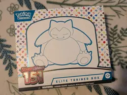 151 ETB Box For Display (Empty. No Cards) With Energy, Sleeves, Coins, Dividers - Image 1