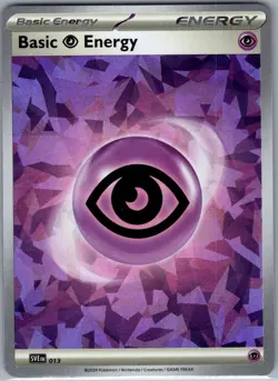Basic Psychic Energy (Cracked Ice Holo) 013 - Pokemon Card - NM - Image 1