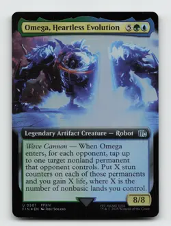 Omega, Heartless Evolution (Extended Art) U FINAL FANTASY 501 NMFoil - Image 1