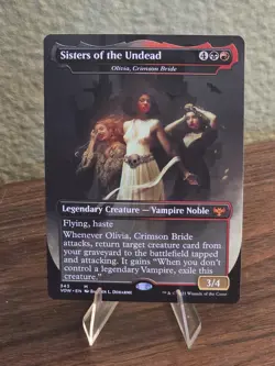 Sisters of the Undead - Olivia, Crimson Bride Innistrad: Crimson Vow Regular - Image 1