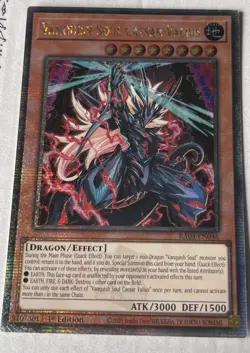 YUGIOH Vanquish Soul Caesar Valius RA04-EN046 Quarter Century Secret Rare 1st Ed - Image 1