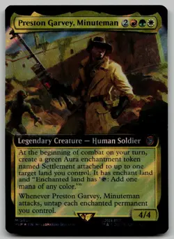 Preston Garvey, Minuteman (Extended Art) (Surge Foil) M Universes Beyond: Fallou - Image 1